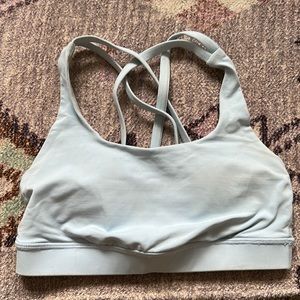 Baby Blue Lulu Lemon Sports Bra